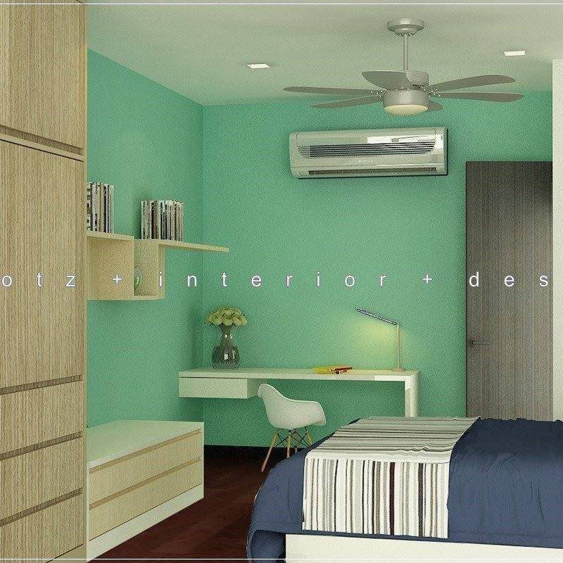 Modern Theme Bedroom Interior Design Shah Alam